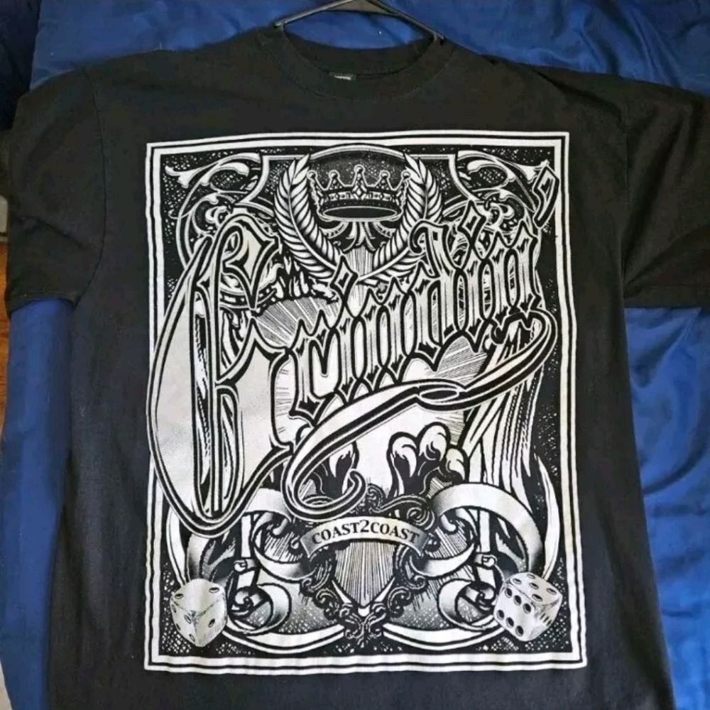 Proclub/Shaka Streetwear Heavyweight Oversized T-Shirt Coast2Coast 2XL -READ-